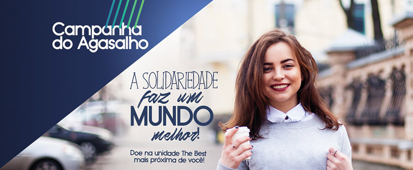 The Best Idiomas e Informática promove ação “Campanha do Agasalho – A solidariedade faz um mundo melhor”